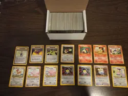 Bulk Lot of 400+ Pokemon Cards Mixed WOTC Era Vintage MP-HP-DAMAGED - Image 1