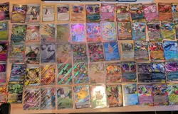Pokemon Massive Mixed Card Lot - Illustration Rares, Full Arts, Exs - NM - Image 1
