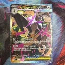 ENGLISH Mega Lopunny EX SIR 128/094 Phantasmal Flames NEAR MINT Pokemon Card - Image 1