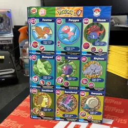 POKEMON Movie 1999 Full Uncut Sheets Master Trainer Burger King Lot Of 3 Cards - Image 5