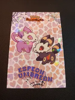 Pokemon 2025 Card Database Set Halloween Umbreon Espeon Cubone Mask Holo Peru - Image 1