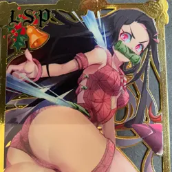Goddess Story Gold METAL Card - Serial Number #/200! Demon Slay *READ* - Image 2