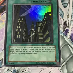 Yugioh Card Skyscraper CRV-EN048 SUPER RARE MP - Image 4