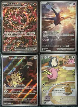 Latios Chansey Team Rocket’s Meowth Oricorio EX SIR Charizard UPC Promo Card LOT - Image 1