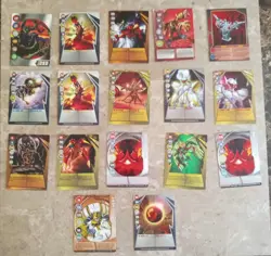 Bakugan Battle Brawler Metal Gate & Nonmetal Cards Assortment To Chooses From - Image 1