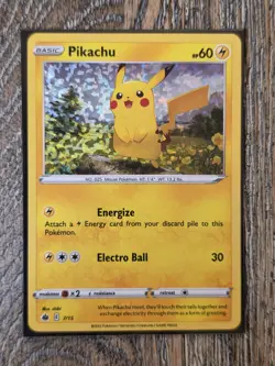 Pikachu 7/15 Promo McDonald's Promos 2022 007/015 Pokemon Card Near Mint - Image 1