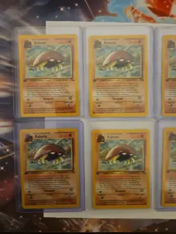 10 of 1st Edition Kabuto Fossil Set 50/62 Pokemon Card - Image 2