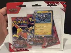 Destined Rivals 3 Pack Blister [Zebstrika] 3 BOOSTERS + ZEBRSTIKA 201 CARD - NEW - Image 1