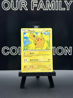 Pokemon Pikachu TCG Holo Promo Card 5/12 McDonald's 2017 - Image 1