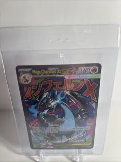 Mega Charizard X ex 023 Me: Mega Evolution Promo Holo UBC Both Cards Sealed!! - Image 2