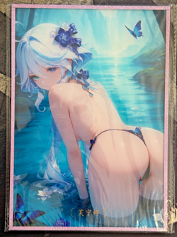 Furina GENSHIN IMPACT - Waifu Goddess Trading Card - A5 Board Size CCG - 2025 - Image 1