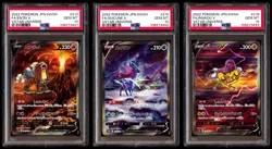 PSA 10 SET Entei V Suicune V Raikou V 213 215 218 VSTAR Universe CONSECUTIVE - Image 1