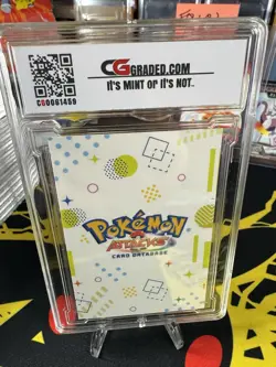 Gyarados & Magikarp Pokemon Cracked Ice Data Card Peru CG Gem Mint 10 Low Pop!!! - Image 3