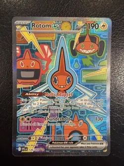Rotom ex 126/094 SIR NM/M Phantasmal Flames Pokemon Card 2025 - Image 1