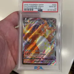 Charizard Vmax 020/189 Darkness Ablaze PSA 10 2020 Pokemon Swsh Graded Card - Image 1