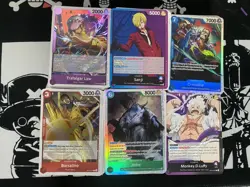 One Piece CCG Bulk Mix Lot 400+ C, UC, R, SR, & Life Cards OP-9-13 - Image 1