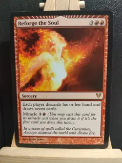 Reforge the Soul - Avacyn Restored - Rare - NM to LP (see pics) MTG - Image 1