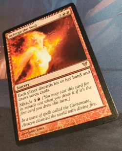 Reforge the Soul - Avacyn Restored - Rare - NM to LP (see pics) MTG - Image 3