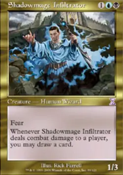Hero Deal, English - 4 x MTG Shadowmage Infiltrator Timeshifted - Image 1