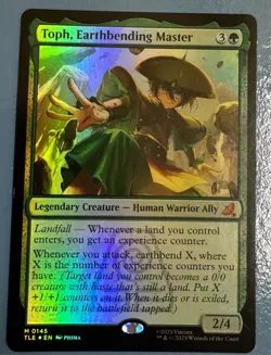 Toph, Earthbending Master (0145) Avatar: The Last Airbender: Eternal-Legal Foil - Image 1