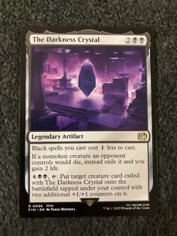 Magic The Gathering MTG - The Darkness Crystal - Final Fantasy - Image 1