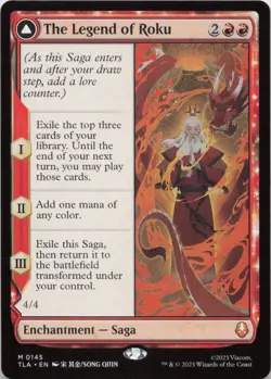 The Legend of Roku M Avatar: The Last Airbender 145 NM MTG - Image 1