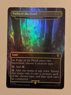 Paths of the Dead/Cavern of Souls (FOIL) Commander: The Lord of the Rings: TOME - Image 1