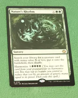 MTG - Nature's Rhythm - Tarkir Dragonstorm - 150 Rare - Image 1