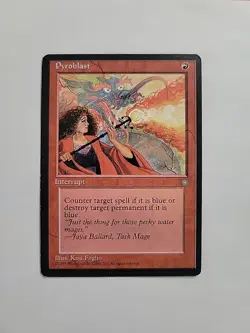 MTG - Pyroblast _ Ice Age Regular - Image 1