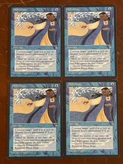 4 x MTG Magic the Gathering Hydroblast Ice Age Playset LP/MP - Image 1