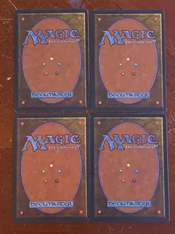 4 x MTG Magic the Gathering Hydroblast Ice Age Playset LP/MP - Image 2