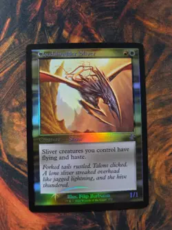 Cloudshredder Sliver Time Spiral Remastered Foil - Image 1