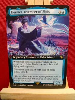 Hermes, Overseer of Elpis (Extended Art) - Final Fantasy Commander - NM - MTG - Image 1