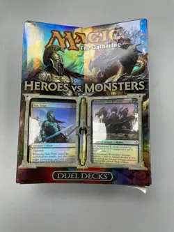 MTG Magic The Gathering Sealed Box Heroes Vs Monsters Duel Deck - Image 1