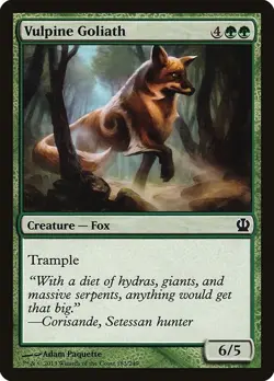 Vulpine Goliath - Theros - 183/249- MTG - LP - Image 1