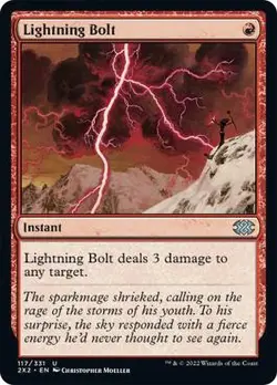 MTG - Lightning Bolt - Double Masters 2022 - Magic the Gathering - Image 1