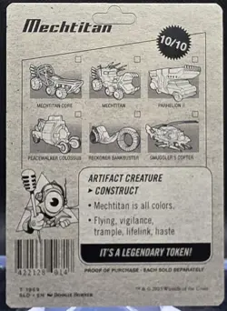 Mechtitan Token #1969 Secret Lair Drop Regular - Image 2
