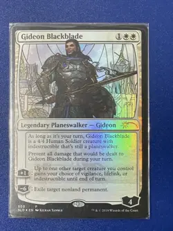 Gideon Blackblade (Stained Glass) Secret Lair Drop Foil - Image 1
