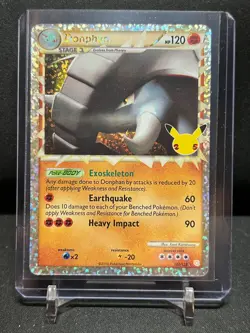 Donphan 107/123 Ultra Rare Holo Pokemon 2022 Celebrations: Classic Collection NM - Image 1