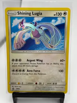Shining Lugia #SM82 Promo Nice Condition Pokemon - Image 1