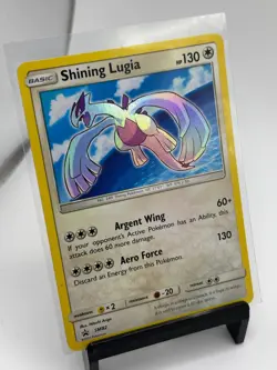 Shining Lugia #SM82 Promo Nice Condition Pokemon - Image 2