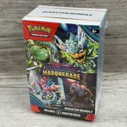 Scarlet & Violet Twilight Masquerade Pokemon Booster Bundle New Sealed 6 Booster - Image 1