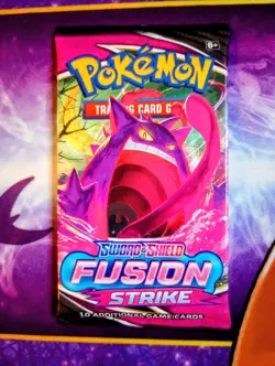 Pokemon TCG: Sword & Shield 3 Sealed Booster Pack Bundle Fusion Tempest Vivid - Image 2