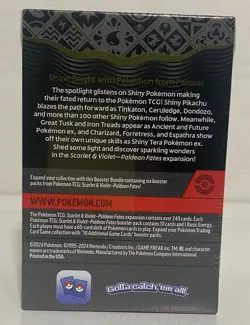 Pokemon TCG Scarlet & Violet Paldean Fates Booster Bundle 6 Packs Sealed - Image 2