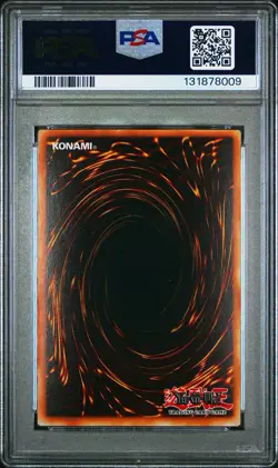 2004 Yu-Gi-Oh! Slate Warrior WC4 Limited Edition Secret Rare PSA 8 - Image 2