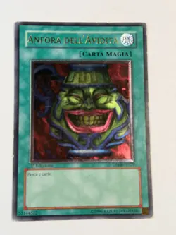 Yugioh ITALIAN Pot of Greed DPKB-IT029 EN029 Ultimate Rare 1st Edition MP - Image 1