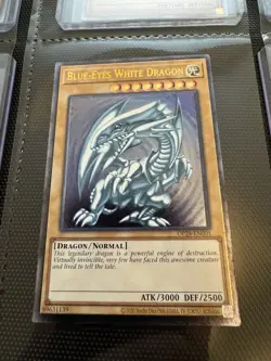 Blue-Eyes White Dragon Ultimate Rare OP28-EN001 Yugioh - Perfect Condition - Image 1