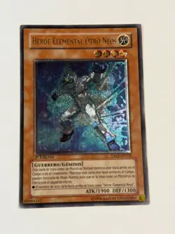 Yugioh SPANISH Elemental Hero Neos Alius TAEV-SP018 Ultimate Rare 1st Edition MP - Image 1
