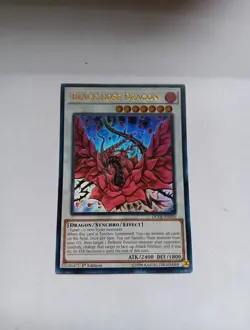 Black Rose Dragon - DUDE-EN010 - Ultra Rare - 1st Edition Yugioh - Image 2