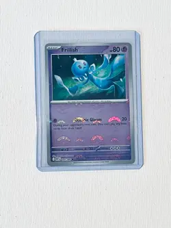 Frillish Poke Ball #44 Holo Pokemon Sv11W: White Flare Card - Image 1